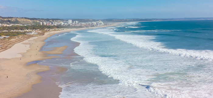 Costa da Caparica strand